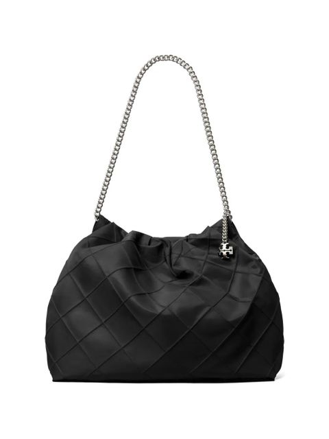 Tory Burch Fleming Nylon Hobo bag - Black - zdjęcie produktu nr 1