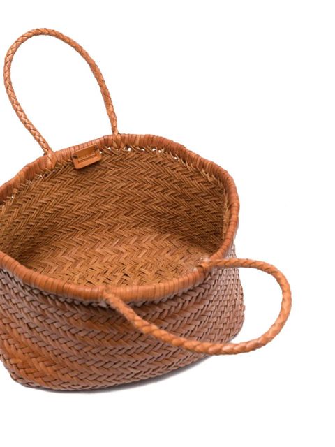 DRAGON DIFFUSION small Triple Jump tote bag - Brown