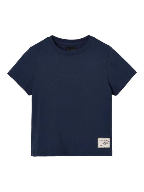 Marc Jacobs flower-print cotton T-shirt - Blue - zdjęcie produktu nr 1