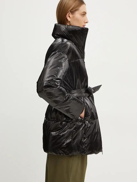 Armani Exchange kurtka damska kolor czarny przejściowa 6DYB32 YN1YZ