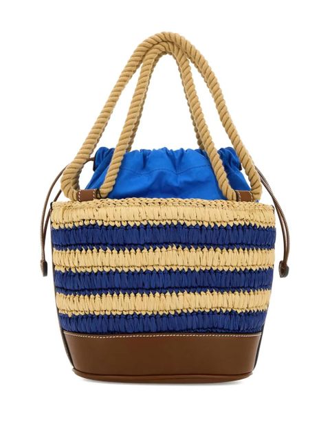 Gucci mini Gucci Summer striped bucket bag - Blue - zdjęcie produktu nr 2