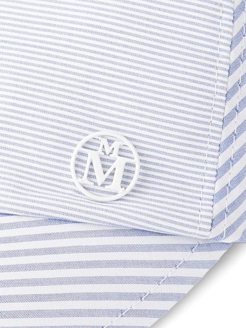 Maison Michel Tiger striped cotton cap - Blue - zdjęcie produktu nr 2