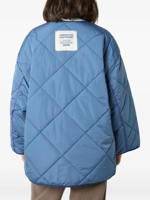 American Vintage Vowbay quilted jacket - Blue