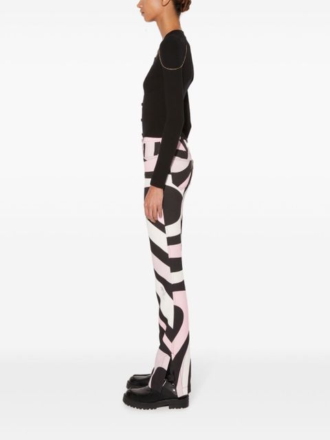 PUCCI marmo-print trousers - Black