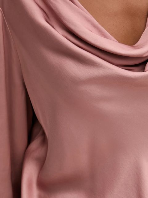 Fracomina bluzka damska kolor różowy gładka FS25WT1004W45101 - zdjęcie produktu nr 2