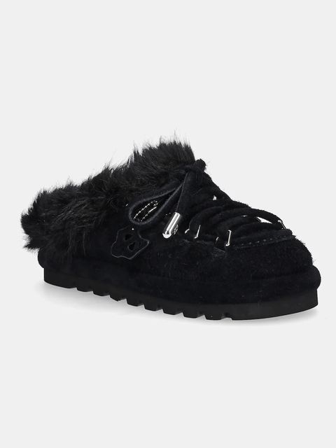 Naked Wolfe kapcie zamszowe Harlow kolor czarny Harlow Black Suede - zdjęcie produktu nr 1