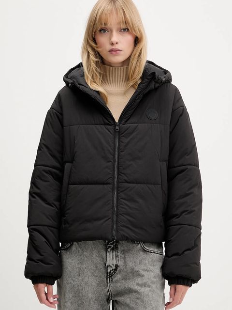 Hugo Blue kurtka kolor czarny zimowa oversize 50547675 - zdjęcie produktu nr 1