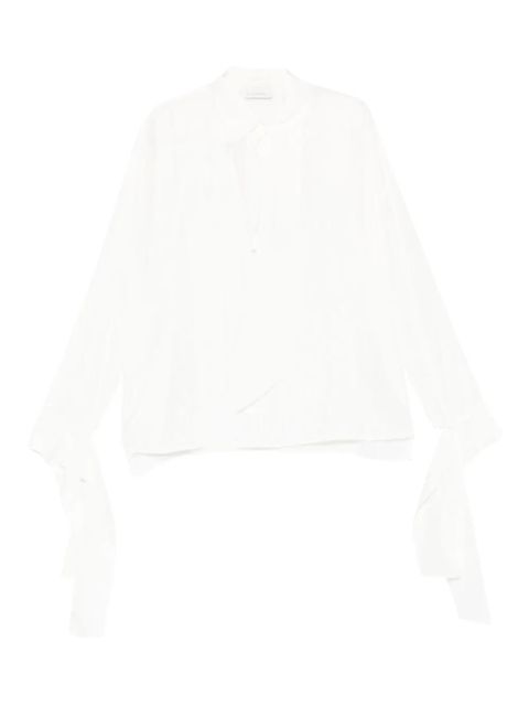Lanvin silk blouse - White - zdjęcie produktu nr 1