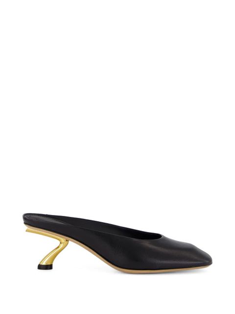 Ferragamo S-Shaped mules - Black - zdjęcie produktu nr 1