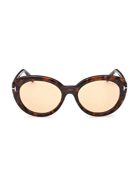 Tom Ford okulary przeciwsłoneczne damskie kolor brązowy FT1009_5552E - zdjęcie produktu nr 2