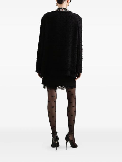 Dolce & Gabbana DNA wool mini skirt - Black