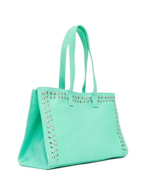 Gimaguas medium cotton shopper bag - Green