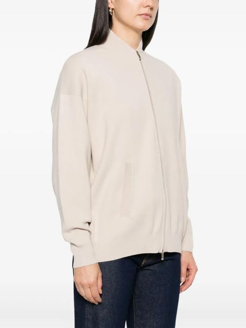 Max Mara Teorema bomber jacket - Neutrals