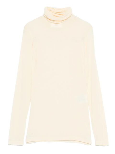 SOLOTRE roll-neck sweater - White - zdjęcie produktu nr 1