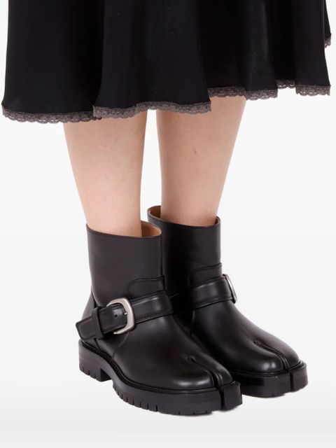 Maison Margiela leather ankle boots - Black