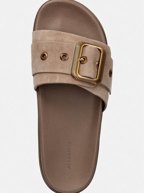AllSaints klapki skórzane Ellie Western Sandal