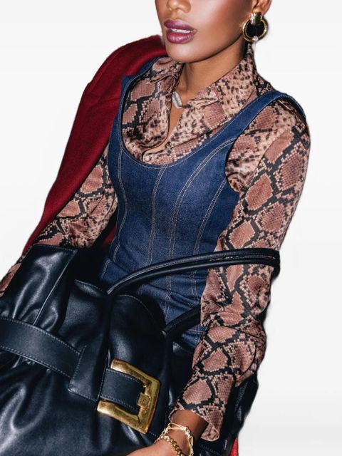 Simkhai Lachlan denim top - Blue