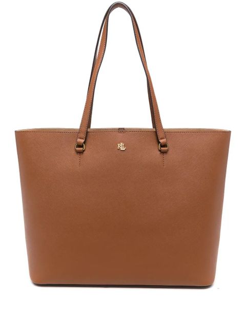 Lauren Ralph Lauren medium Karly tote bag - Brown - zdjęcie produktu nr 1