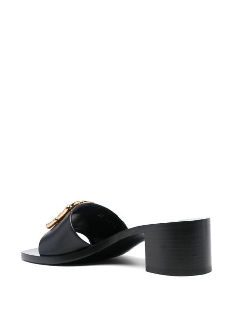 Givenchy 50mm 4G plaque mules - Black