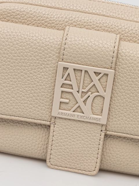 Armani Exchange torebka kolor beżowy XW000324 AF11902
