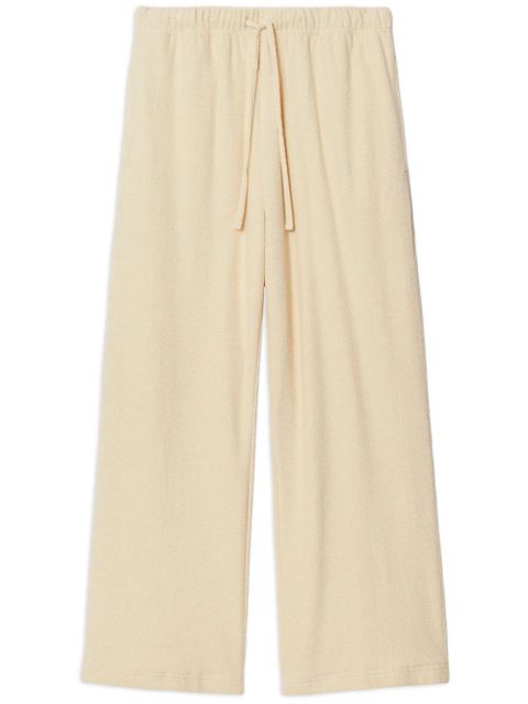 Burberry straight-leg cotton trousers - Neutrals - zdjęcie produktu nr 1