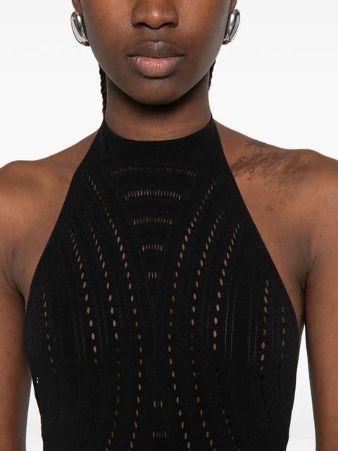 MISBHV cut-out maxi dress - Black