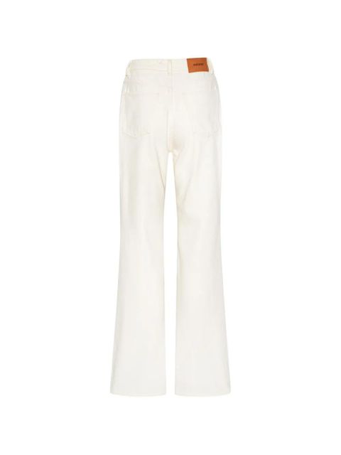 ROTATE BIRGER CHRISTENSEN high-waisted flared jeans - Neutrals