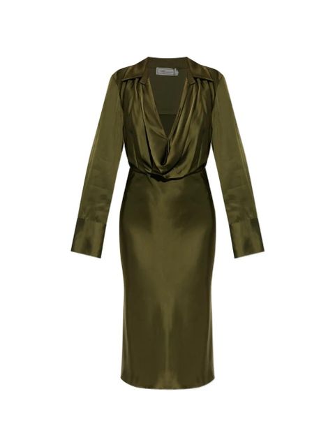 Blumarine satin dress - Green - zdjęcie produktu nr 1