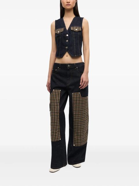 GANNI denim waistcoat - Blue - zdjęcie produktu nr 2