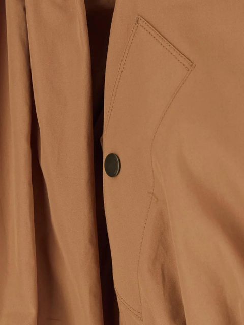 Chloé belted puff-sleeve jacket - Neutrals