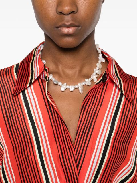 Proenza Schouler Amira midi dress - Red