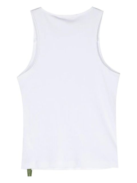 Max Mara Leisure ribbed tank top - White - zdjęcie produktu nr 2