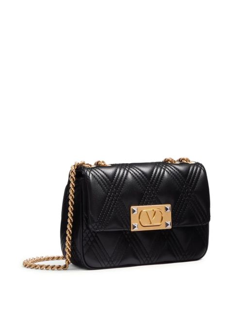 Valentino Garavani small Quiltie 67 shoulder bag - Black