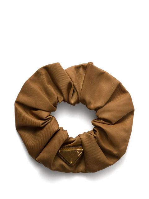 Prada Re-Nylon scrunchie - Brown - zdjęcie produktu nr 1