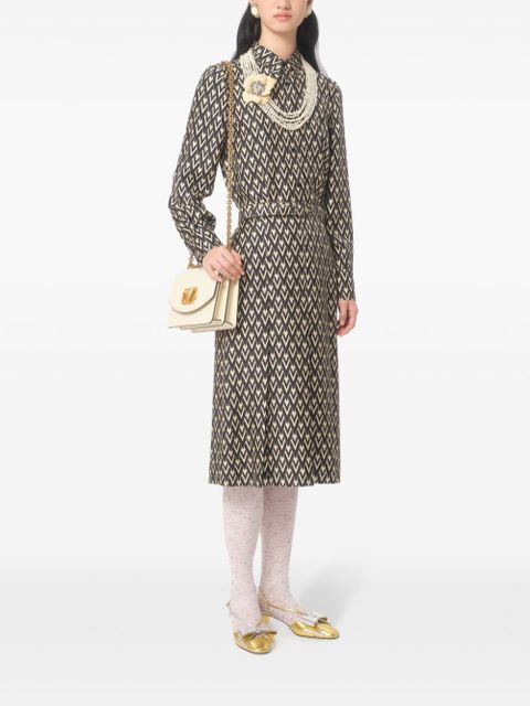 Valentino Garavani Toute La V twill shirt - Black