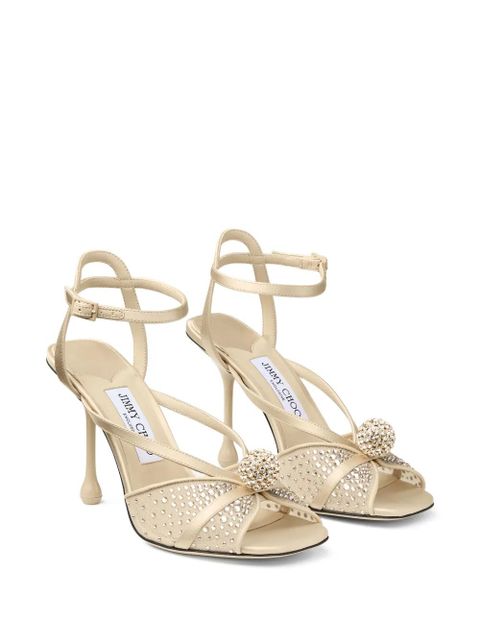 Jimmy Choo Sarai embellished sandals - Gold - zdjęcie produktu nr 2
