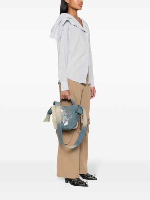 Acne Studios Musubi tote bag - Blue - zdjęcie produktu nr 2