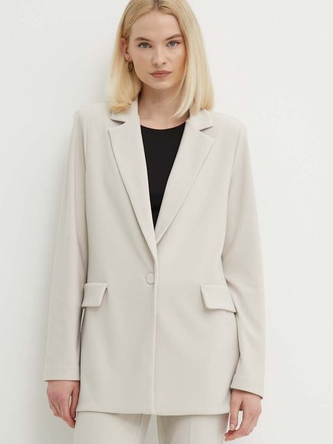 Joseph Ribkoff marynarka kolor beżowy jednorzędowa gładka 231064
