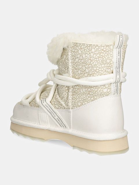 Emu Australia śniegowce nubukowe Waddi kolor beżowy W13128.COCT