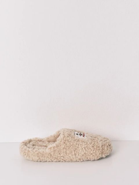 women'secret kapcie MULTI WILD RED kolor beżowy 4992597