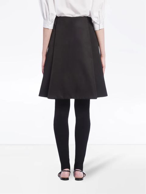 Prada Re-Nylon gabardine skirt - Black