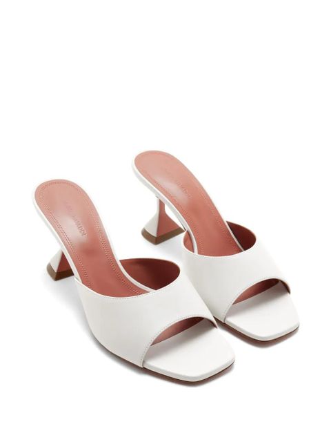 Amina Muaddi Lupita mules - White