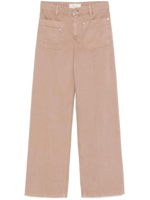 Blumarine canvas jeans - Brown - zdjęcie produktu nr 1