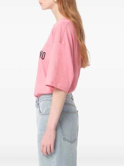 Valentino Garavani Chez-print T-shirt - Pink