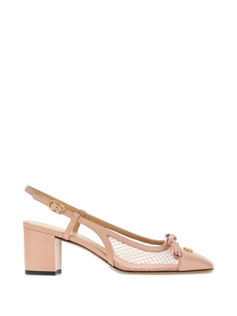 Valentino Garavani bow-detail heeled pumps - Pink - zdjęcie produktu nr 1