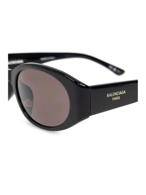 Balenciaga Eyewear logo-print sunglasses - Black