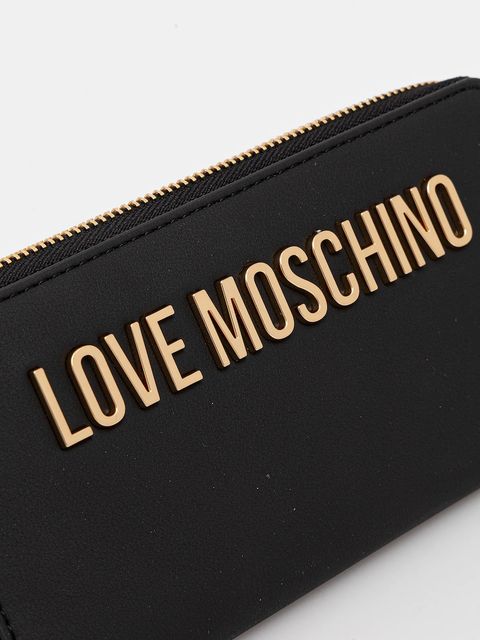 Love Moschino portfel damski kolor czarny JC5611PP0NKD0000