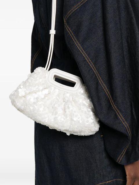 Maje sequin-embellished mini bag - White - zdjęcie produktu nr 2