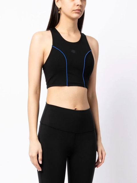 ANINE BING Bria racer back top - Black