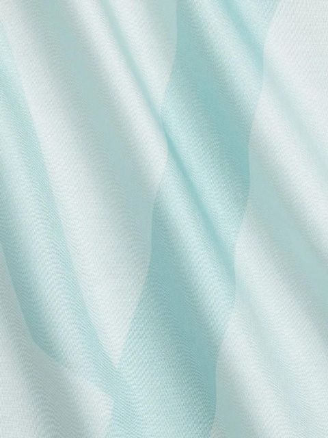 Lauren Ralph Lauren tonal-logo silk scarf - Blue - zdjęcie produktu nr 2